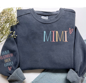 Custom Embroidered Grandma Mother's day Sweatshirt