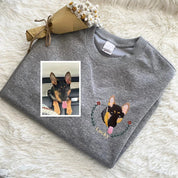 Custom Pet｜From Your Photo｜Embroidered Sweatshirt｜Hoodie