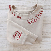 VINTAGE CUSTOM CREW-Custom Embroidered Crew Neck Sweatshirt