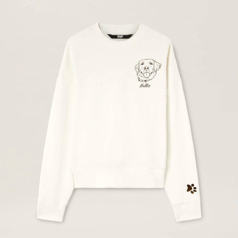 Custom｜Pet｜EMBROIDERED｜ Sweatshirt｜Tee