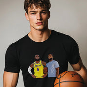 Laker Brother｜Customized Artistic Style T-Shirts with Players Photos