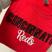 🏈🏀⚾️🥎Custom 3D PUFF Embroidery College Team Sweatshirt