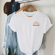 Love is Love T-shirt｜Rainbow Heart Shirt｜Pride Shirt