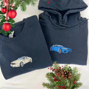 EMBROIDERED｜FOR CAR LOVER｜CUSTOM CAR HOODIE