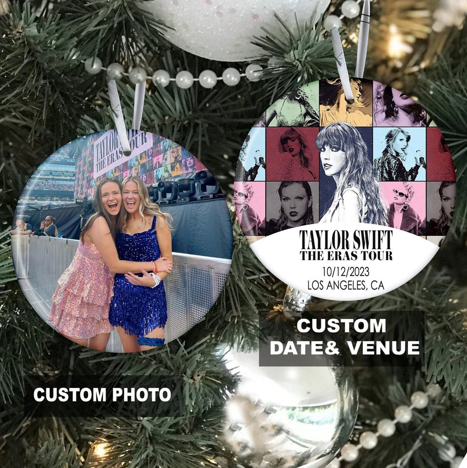 Custom Eras Tour 2024 Ornament | Personalized TS Eras Tour Ornament