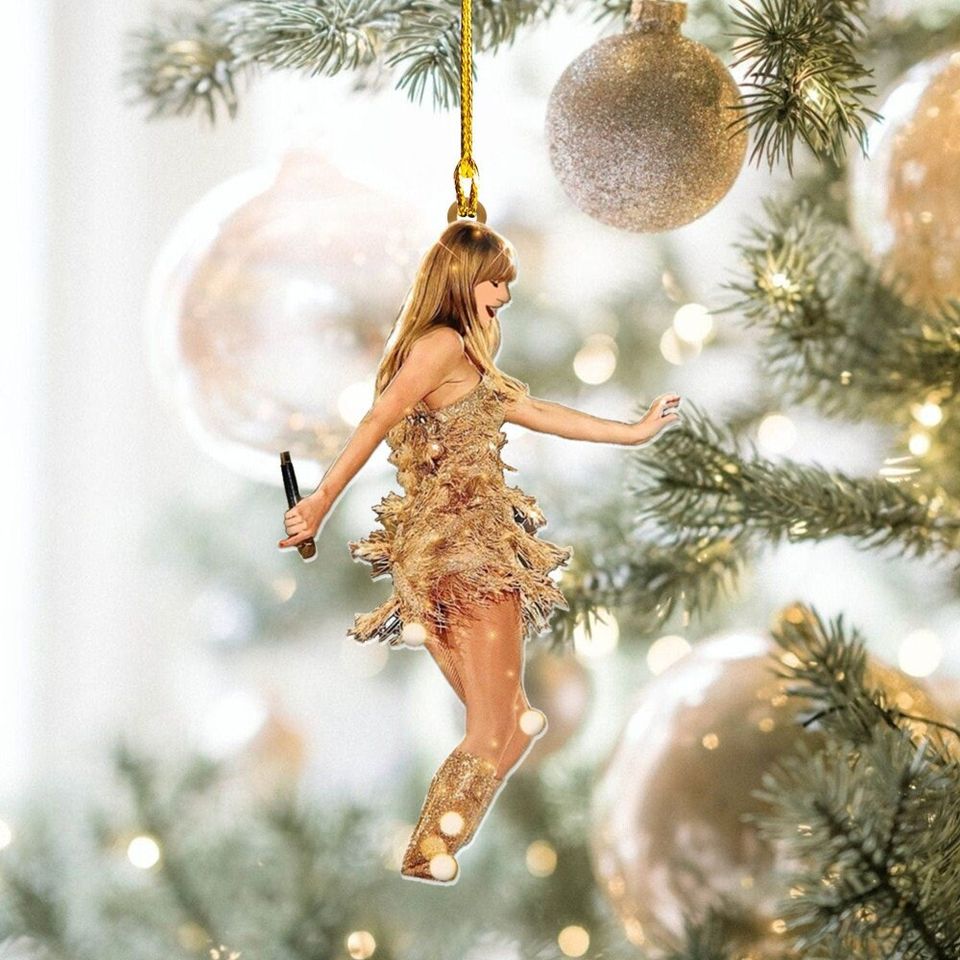 TS Ornament Shape | Taylor Swift version Christmas Ornament | Eras Tour Ornament