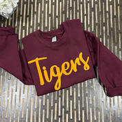 Custom Football Team Game Day Puff Sweatshirt