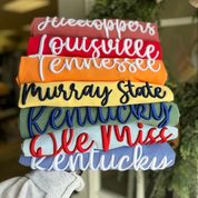 🏈Game Day Custom 3D PUFF Embroidered Sweatshirt