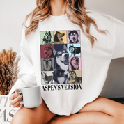 Customizable Eras Sweatshirt| Eras Tour Gift for Dog Mom| Personalized Print Sweatshirt