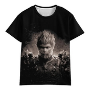 Black Myth Wukong Men's T-Shirt| 3D Printed