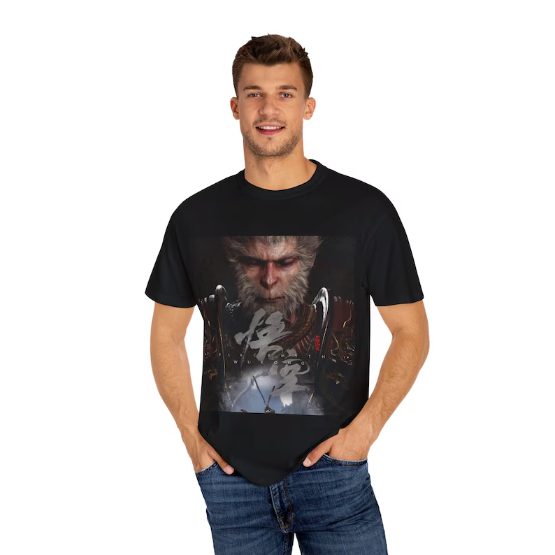 Unisex Garment-Dyed T-shirt - Black Myth: Wukong