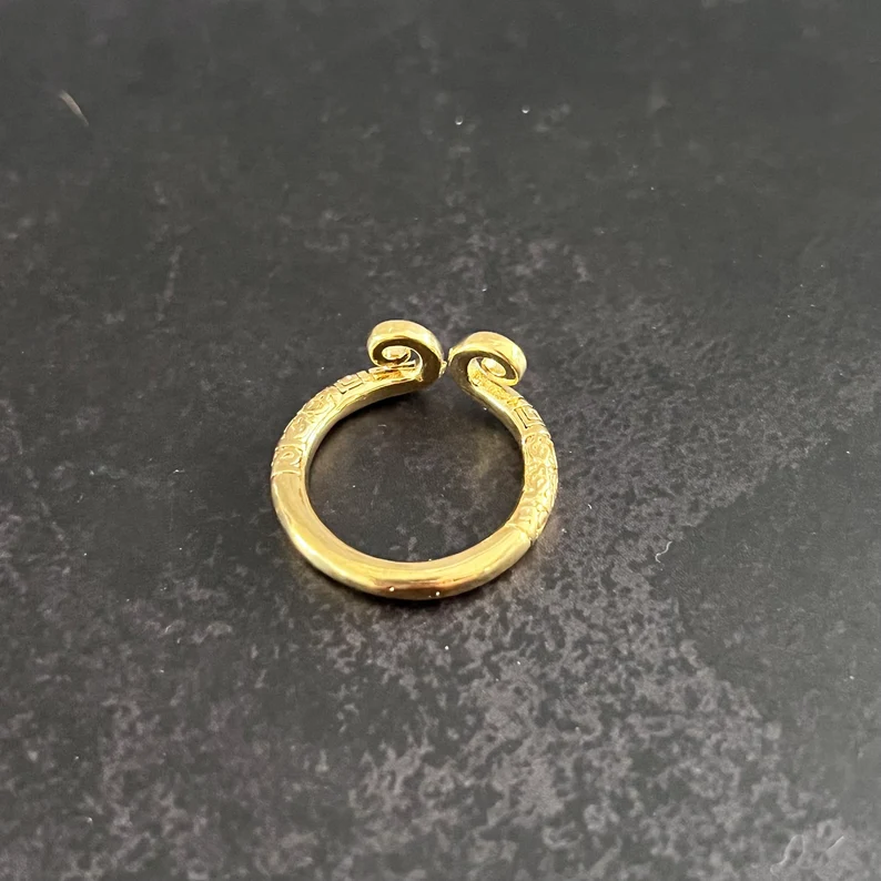 Black Myth Wukong inspired Golden Band| Adjustable rings