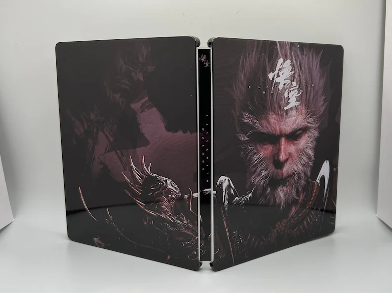 Blackmyth Wukong Custom made Steelbook Case only for PS4/PS5/Xbox (No Game) New