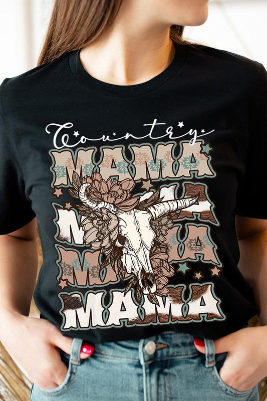 Country Mother's Day Mama Graphic Tee