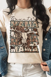 Country Mother's Day Mama Graphic Tee