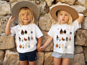 Chicken Farm Animal Kids Shirt