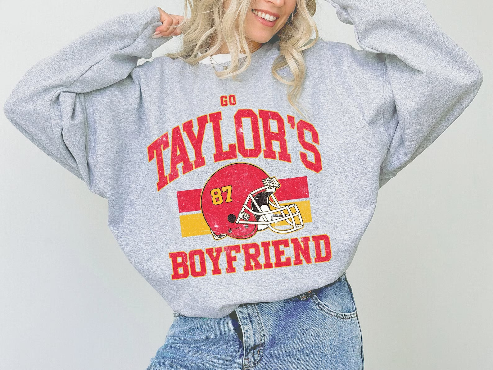 Taylor and Travis Sweatshirt, Taylor's Boyfriend Sweatshirt, Kansas City Crewneck