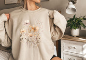 Sweatshirt mit Vintage-Print