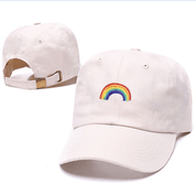 Rainbow Pride LGBT Embroidered Baseball Cap