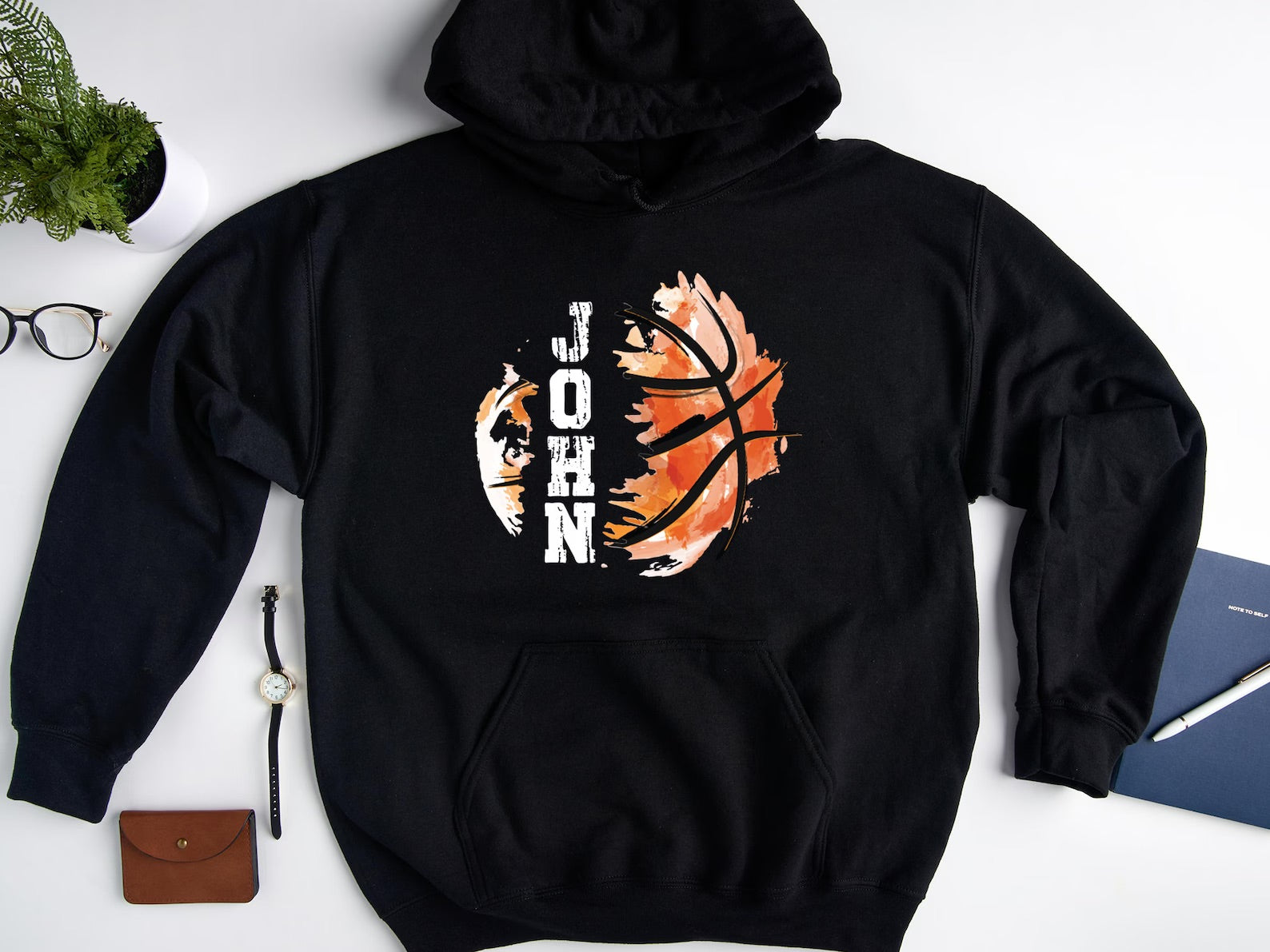 Personalized Basketball Hoodie