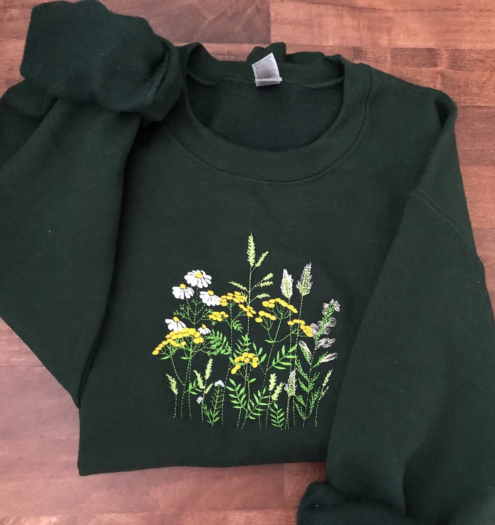 Sweatshirt mit Rundhalsausschnitt „Wildflowers“