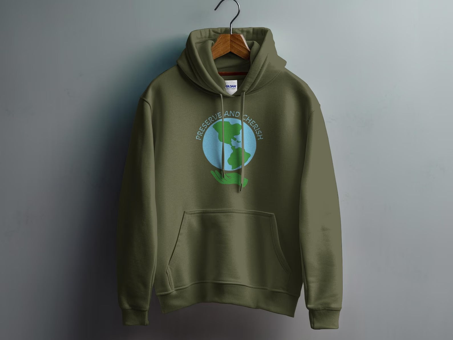 Bewahren und schätzen Sie Hoodie, Retten Sie die Welt Hoodie