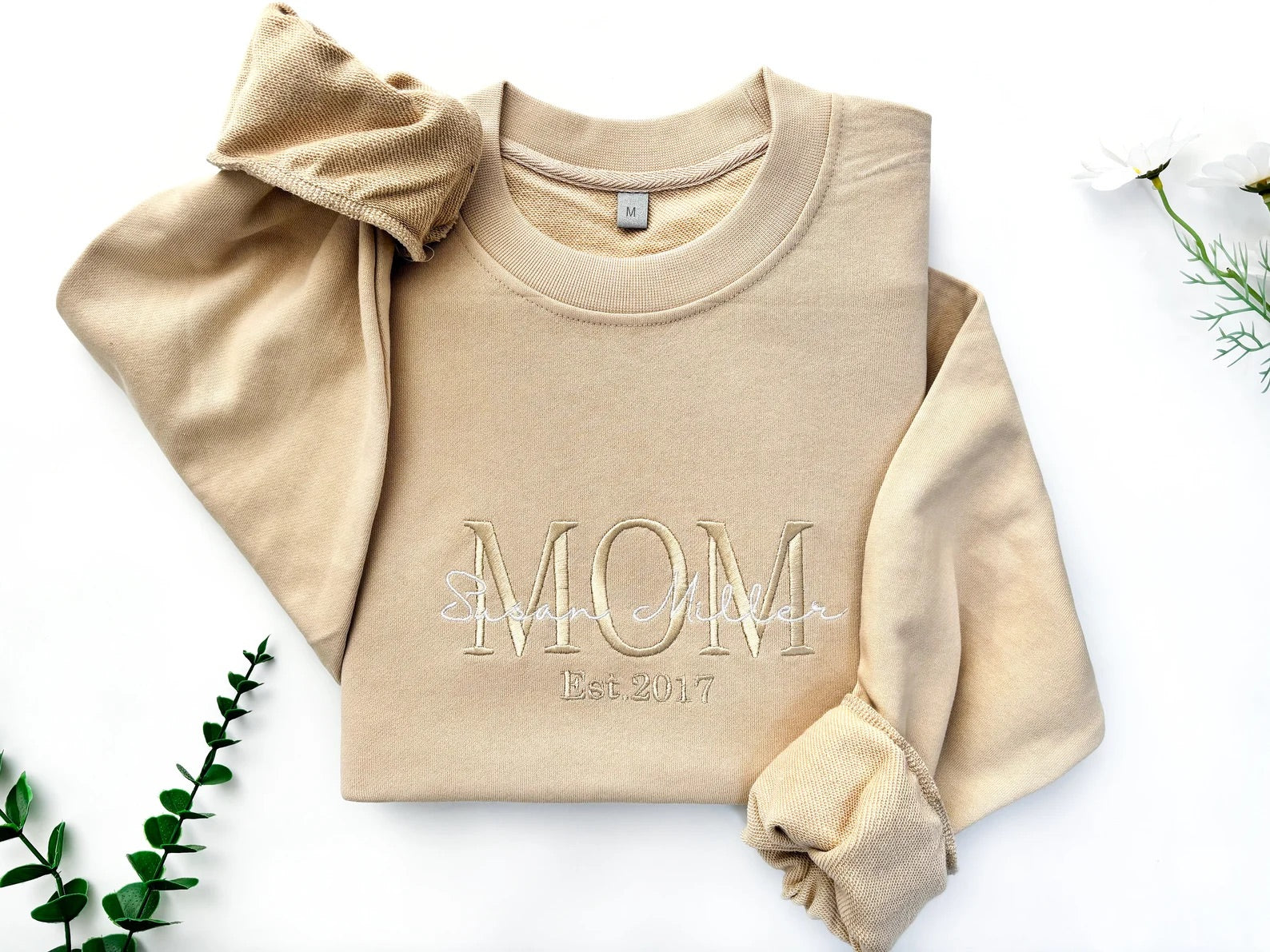 Custom Embroidered | Mother's Day Sweatshirt