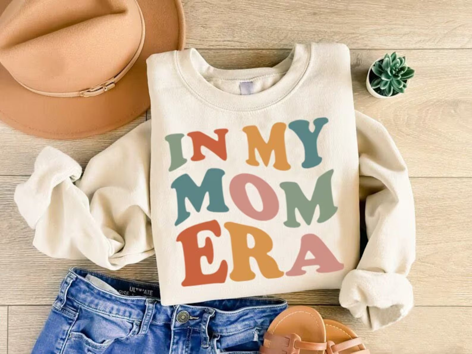 In My Mom Era Sweatshirt, Mom Birthday Gift