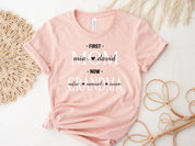 Personalized First Mom Now Grandma Shirt