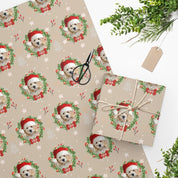 Custom Pet Holiday Gift Wrap | Personalized Dog Wrapping Paper