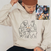 Custom｜Pet Photo｜Embroidered Sweatshirt