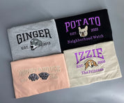 Custom Dog | Hoodie | Embroidered Dog Name | Sweatshirt