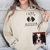 Personalized Embroidered｜I Love My Pet｜Dog Cat｜Hoodie Sweatshirt T-Shirt