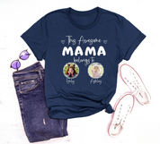 Dieses tolle Mama gehört zu Kinderfoto T-Shirt