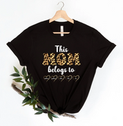 This Mom Belongs to Names Shirts, Custom Mothers Day Shirt With Names