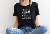 Mothers Day Gift, Grandma Shirt, Personalized Names Tee