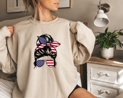 USA Girl Sweatshirt, 4th Of July Sweatshirt, Memorial Day