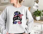 USA Girl Sweatshirt, 4th Of July Sweatshirt, Memorial Day