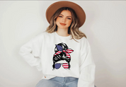 USA Girl Sweatshirt, 4th Of July Sweatshirt, Memorial Day