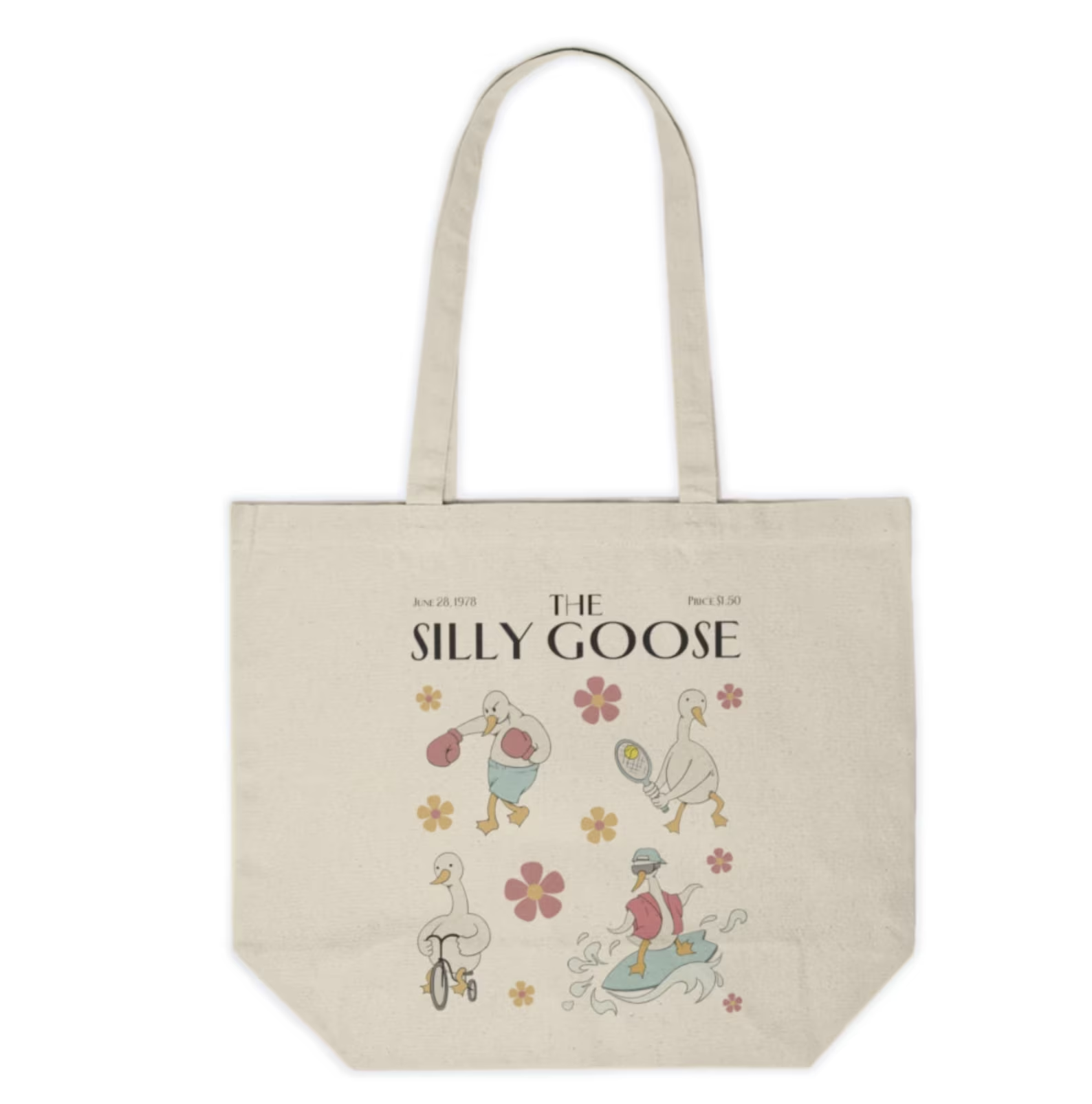 Silly Goose Tote - Silly Goose - Silly Goose Tasche - Lustige Gans - Lustige Gans Tote