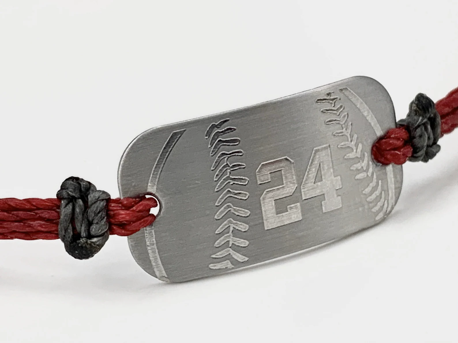 Baseball or softball bracelets, personalized waterproof sports bracelet, team gifts