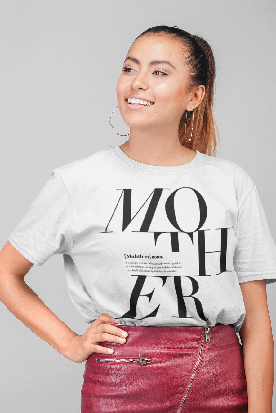 T-Shirt mit Remix-Logo von Mother 