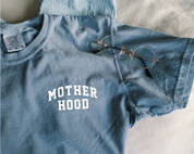 Wholesale Motherhood Crewneck Tee Minimalist Mama Shirt, Mother's Day