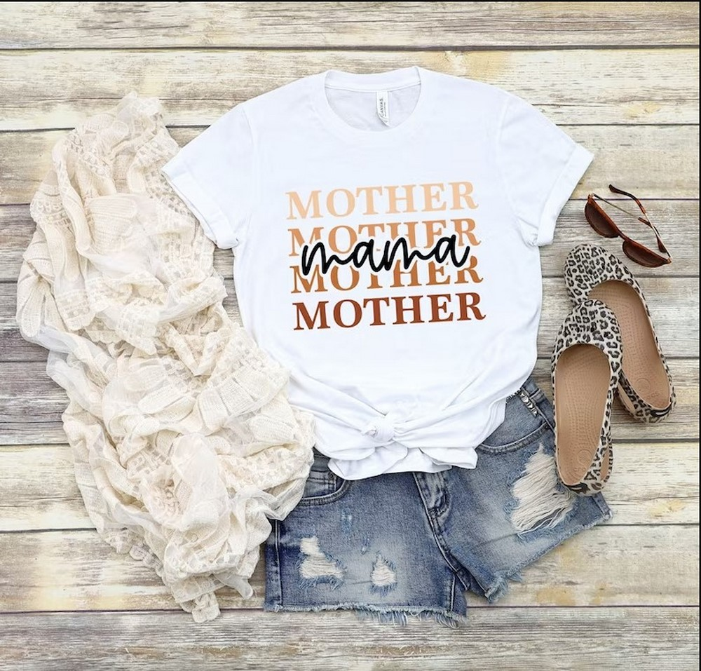 Retro Mama Shirt, Mama Shirt