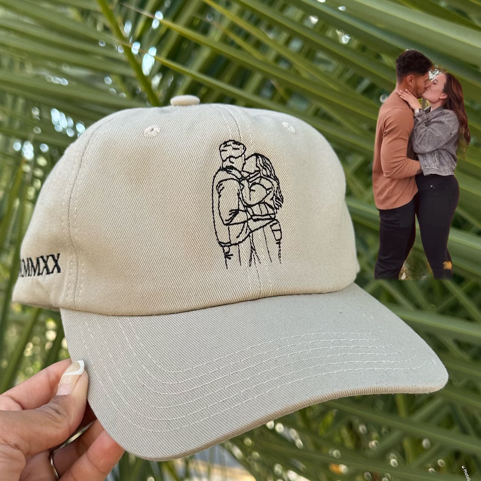 Line Art｜Portrait Embroidered｜Baseball Cap｜Bucket Hat