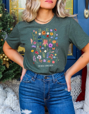 Stay Wild Flower Child Shirt, Flower Shirt, Floral Shirt, Wildflower Shirt