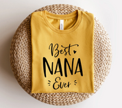 Best Nana Ever T-Shirt Grandma Mother's Day Tee