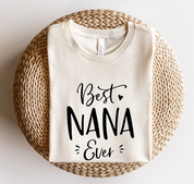 Best Nana Ever T-Shirt Grandma Mother's Day Tee