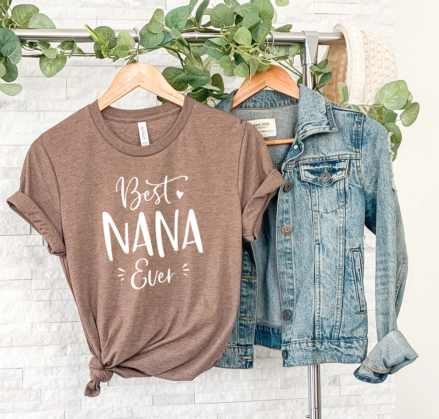 Best Nana Ever T-Shirt Grandma Mother's Day Tee