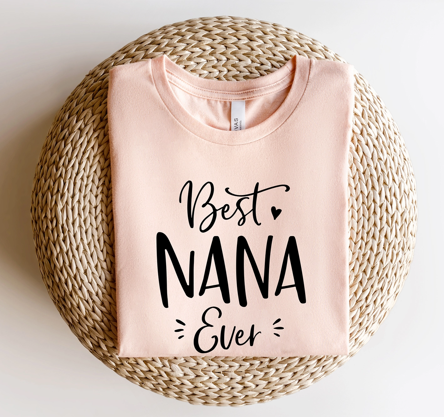 Best Nana Ever T-Shirt Grandma Mother's Day Tee